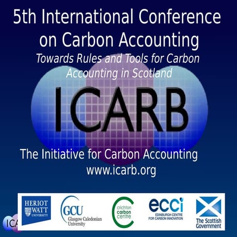 5th International Conference : About ICARB