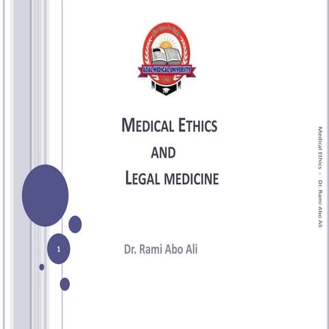 introduction to medical ethics and bioethics | PPTX