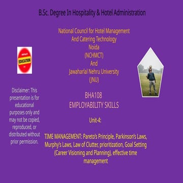 “Mastering Minutes:Time Management AnArt