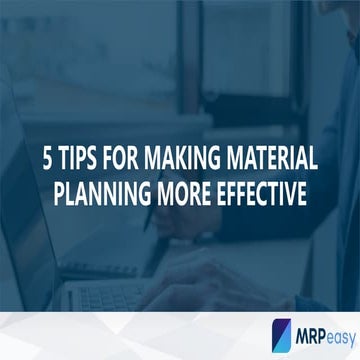 How To Become A Materials Planner In Manufacturing – KNPR