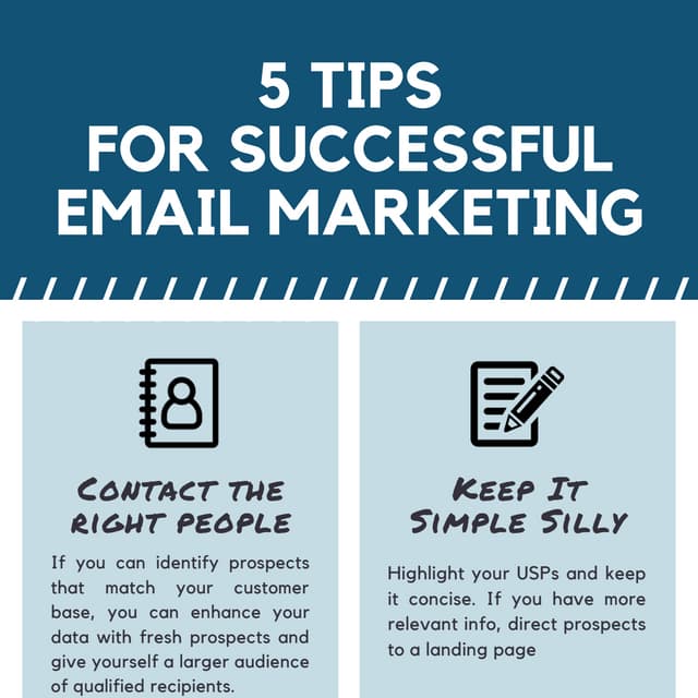 5 Tips For Successful Email Marketing