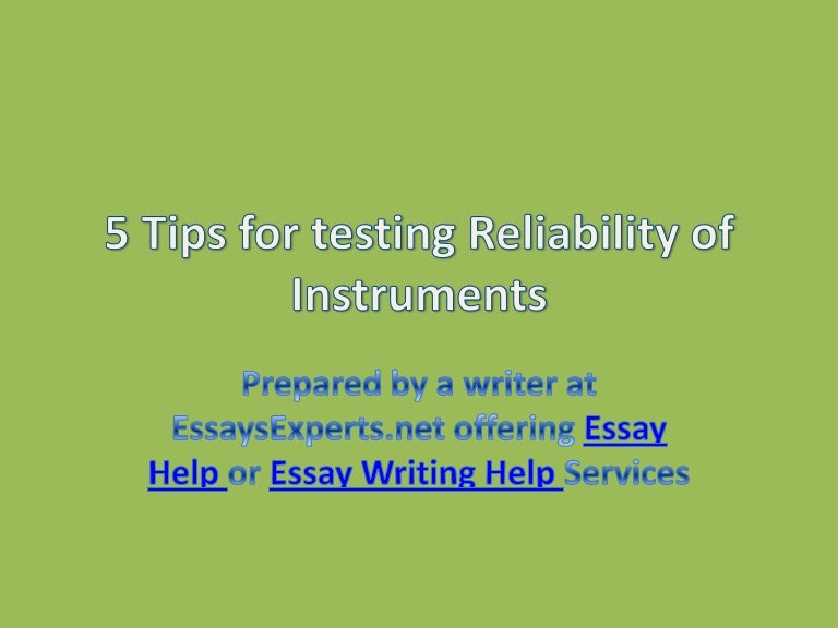 Validity vs reliability picture
