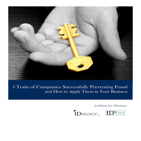 5 Traits of Companies Successfully Preventing Fraud and How to Apply Them in ...