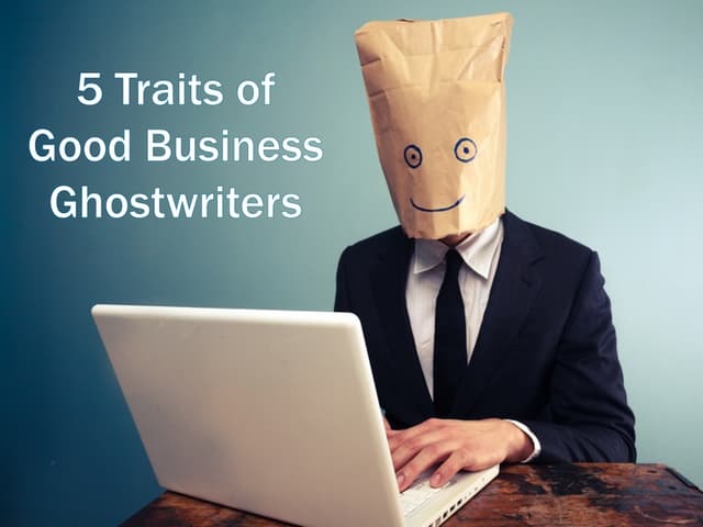 Best Business Ghostwriters