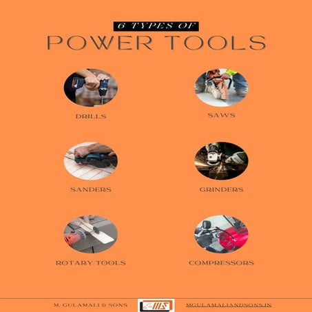 5 Types of Power tools | PDF