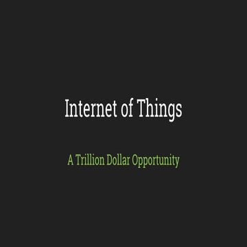Internet of Things (IoT)