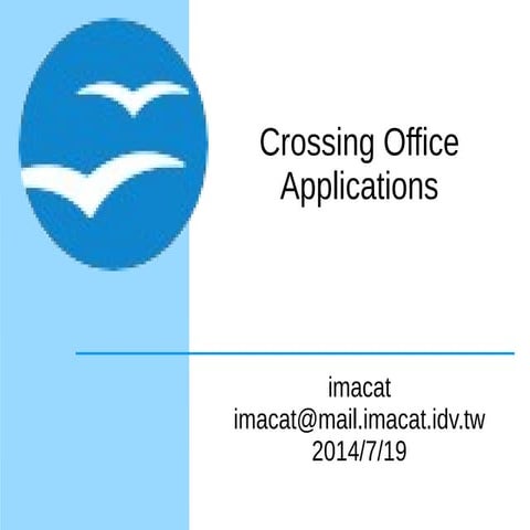 Crossing Office Applications