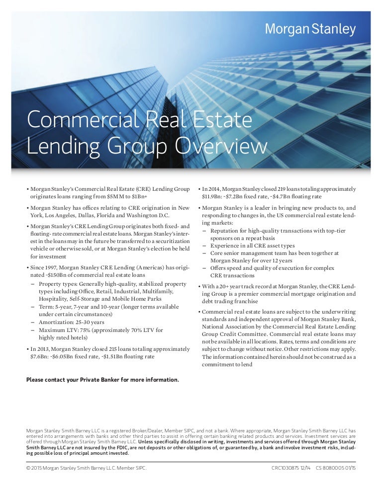 Commercial Real Estate Overview