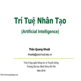 Artificial intelligence ai l6-logic...