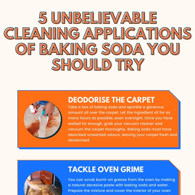 5 Unbelievable Cleaning Applications of Baking Soda You Should Try PDF