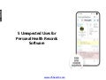 5 unexpected uses for personal health records software 1 5unexpectedusesforpersonalhealthrecordssoftware 211114173359 thumbnail 2