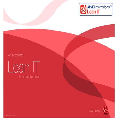 Lean IT - Foundation