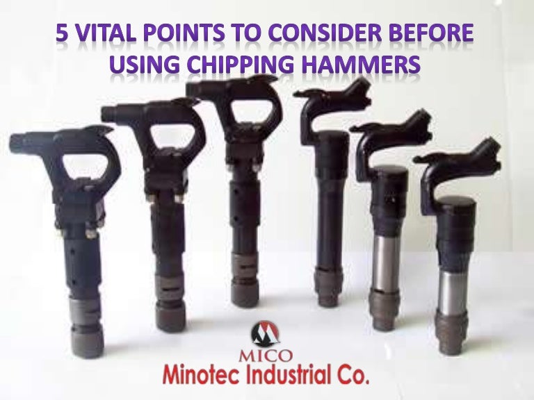 5 vital points to consider before using chipping hammers