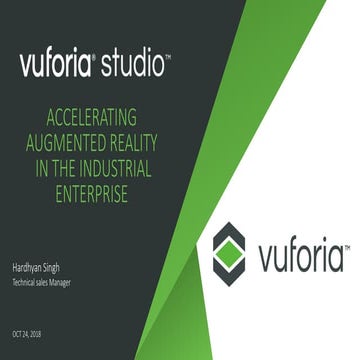 5 vuforia studio intro sales presentation
