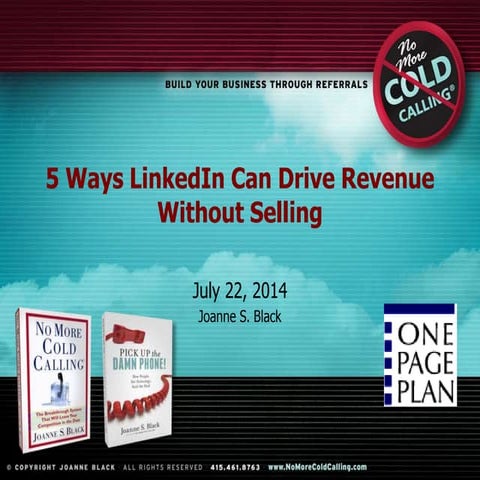 5 Ways LinkedIn Can Drive Revenue Without Selling