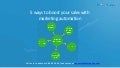 5ways to boost your sales with marketing automation