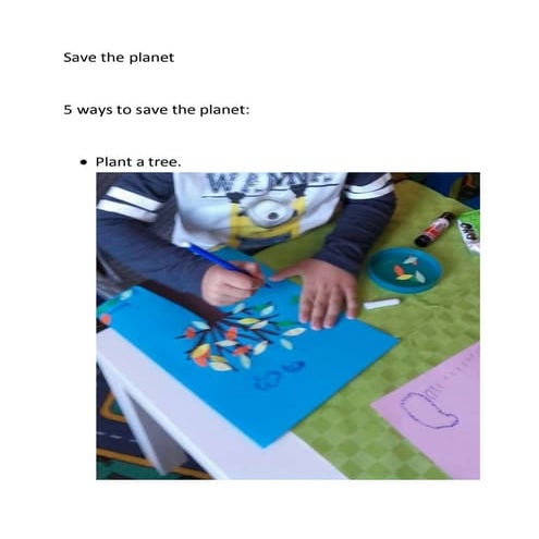 5 ways to save the planet