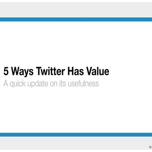 5 Ways Twitter Is Useful
