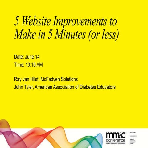 5 Website Updates to Make in 5 Minutes (or less)