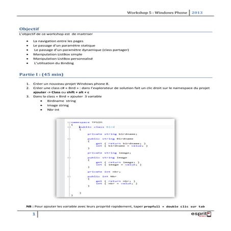 Windows Phone Workshop: Navigation and parameters 