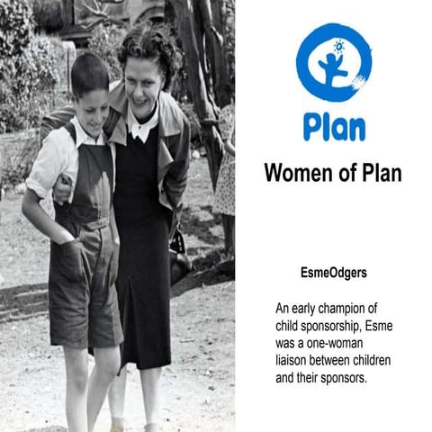 5 influential women in Plan's 75 year history