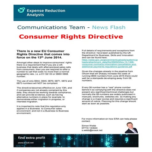 ERA comms-Consumer_Rights_Directive