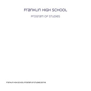 FHS 2017-18 Program of Studies