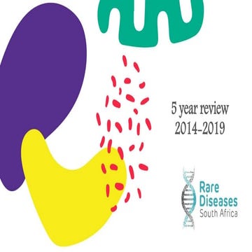 5 year impact report for Rare Diseases 