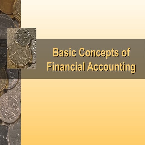 Basic Concepts of Financial Accounting