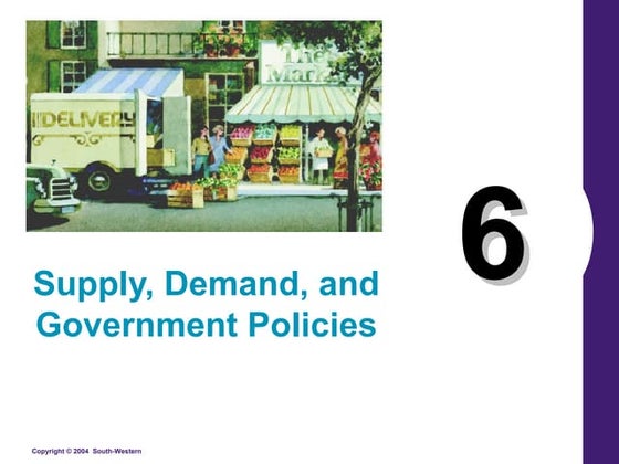Ch 6 Supply Demand And Government Policies Pdf Business Accounting