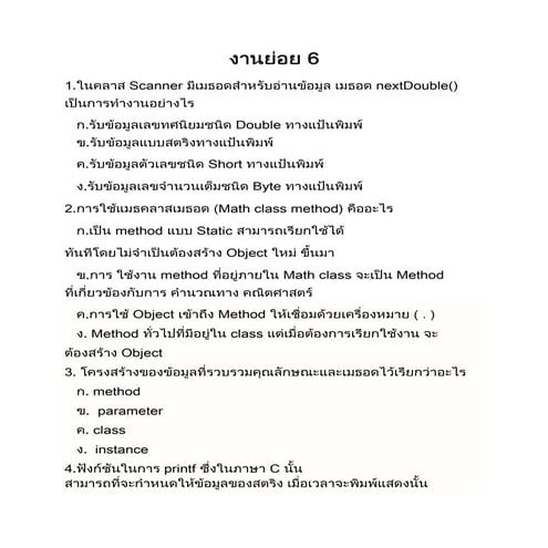 งานย่อย 6