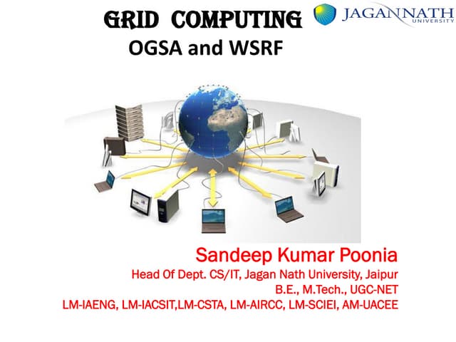 6. The grid-COMPUTING OGSA and WSRF