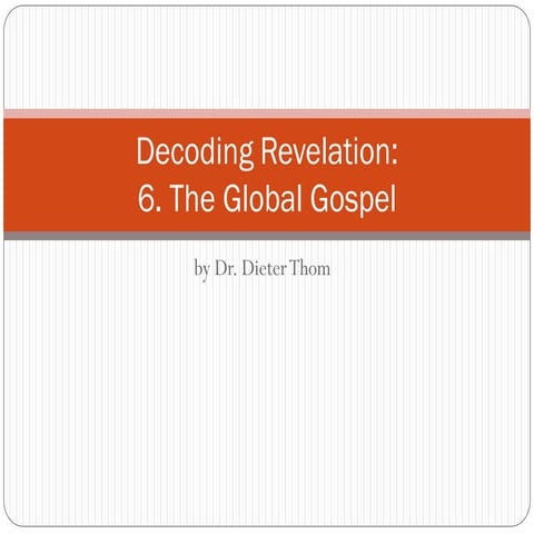 6. The Global Gospel