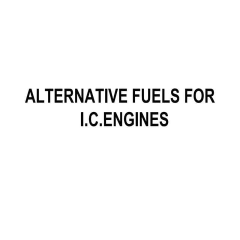 6. alternative fuels