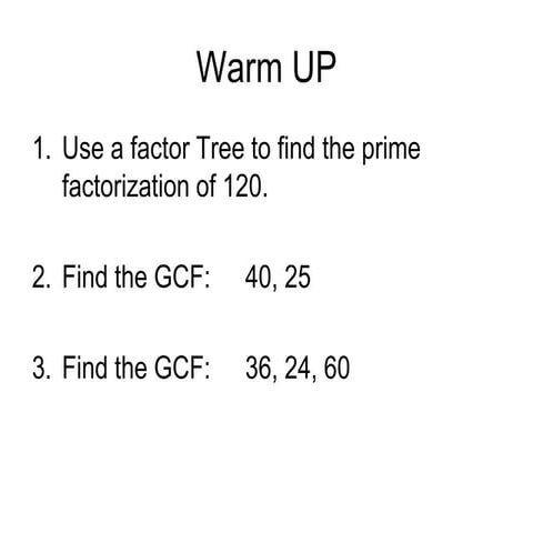 6.3 gcf factoring day 2