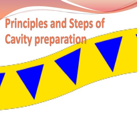 principles of cavity preparation
