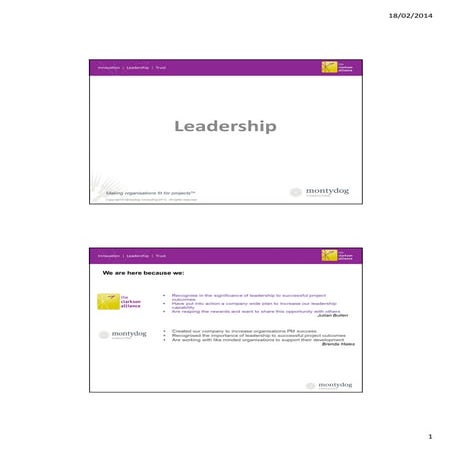 People skills: team and leadership