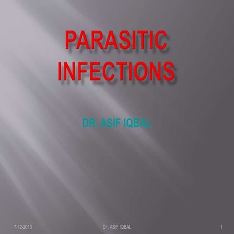 Parasitic infection