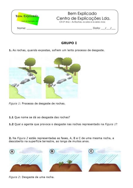 6. teste diagnóstico     as rochas,...