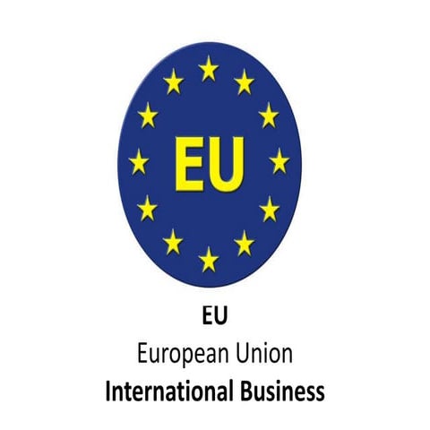 European Union - EU - International Business- Manu Melwin Joy
