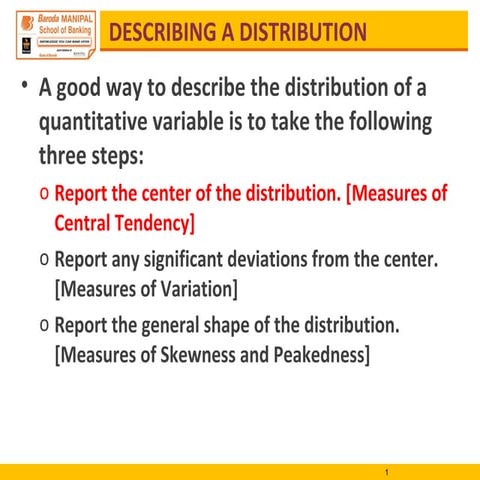 6.describing a distribution