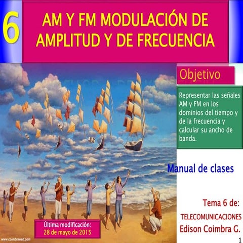 6. AM y FM Modulación de amplitud y de frecuencia