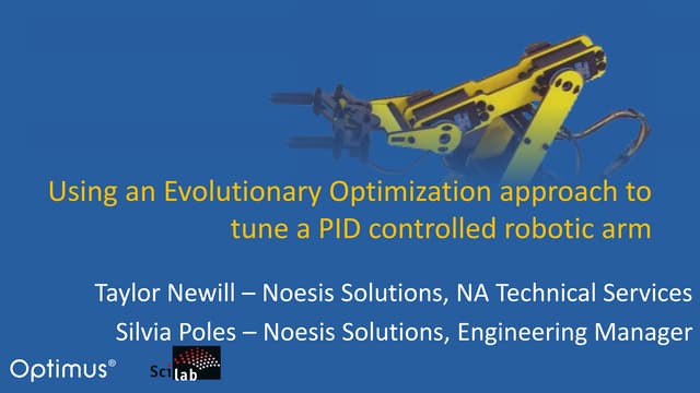 ScilabTEC 2015 - Noesis Solutions