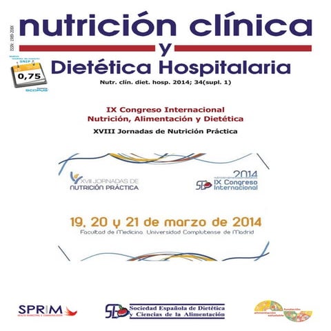 IX Congreso Internacional Nutrición, Alimentación y Dietética