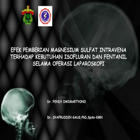 Magnesium sulfate | PPTX