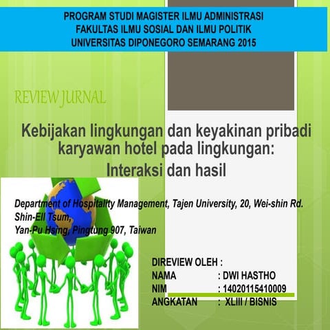 6. review hotel environmental policies dwi hastho