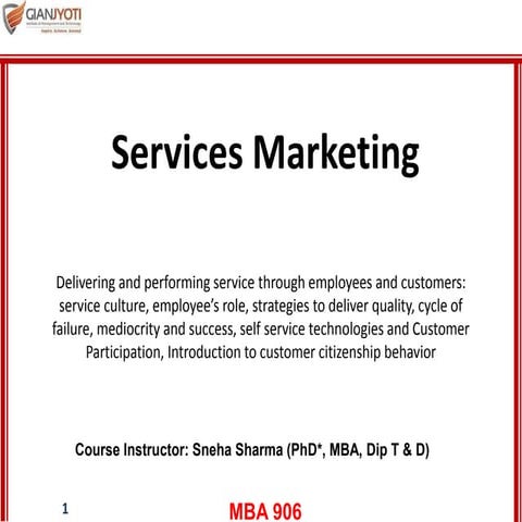 Delivering and performing services through employees