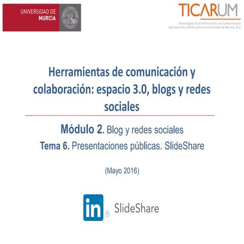 Slide share en español | PPTX