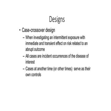 6.4.4 designs case-crossover