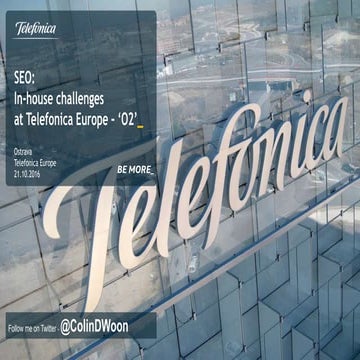 Colin Woon - The bigger the business, the bigger the SEO challenge